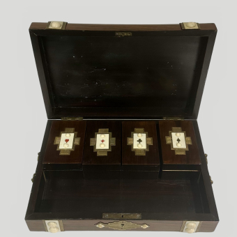 Футляр для игральных карт, XIX век
